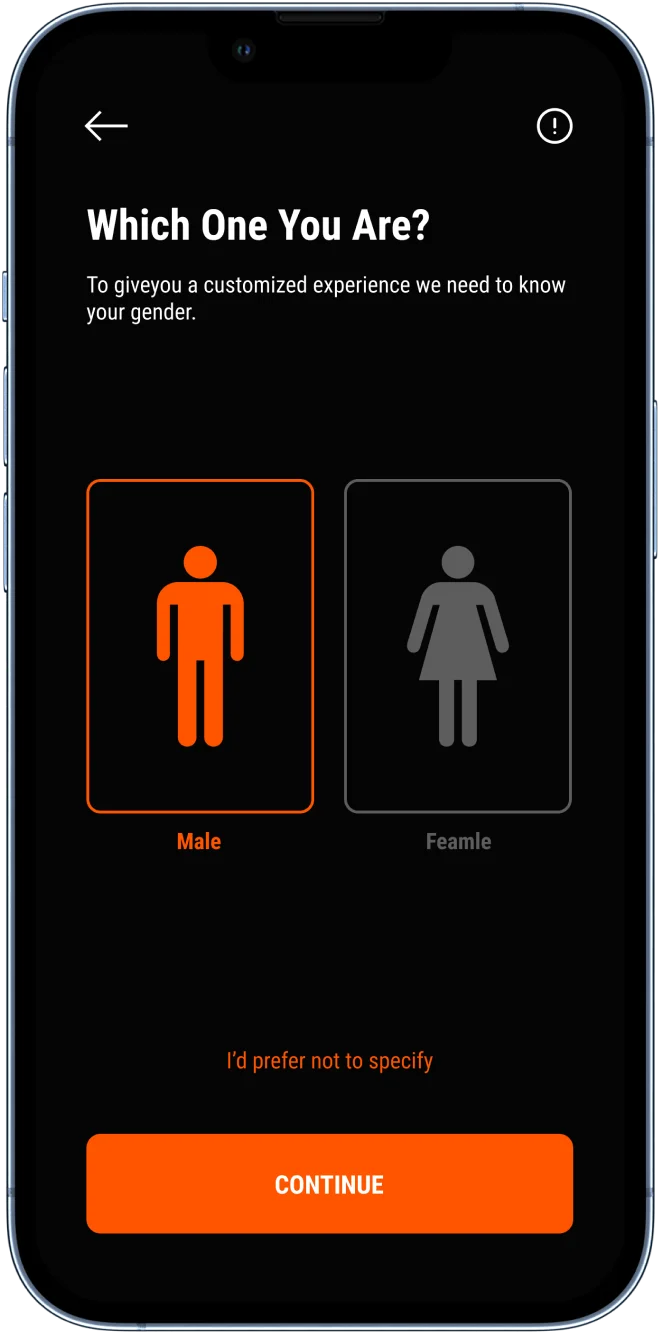 gender screen