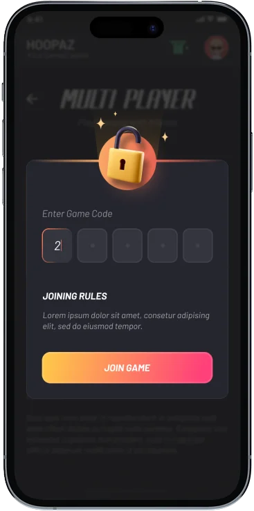 enter game code
