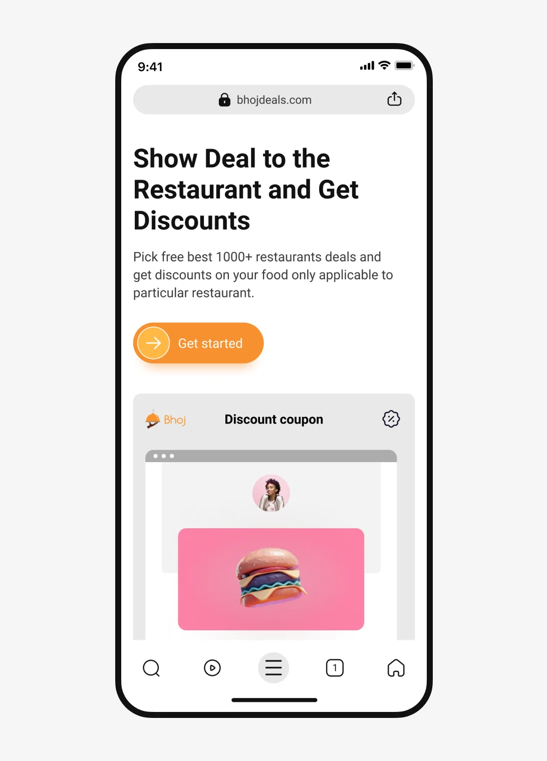 bhoj discount screen