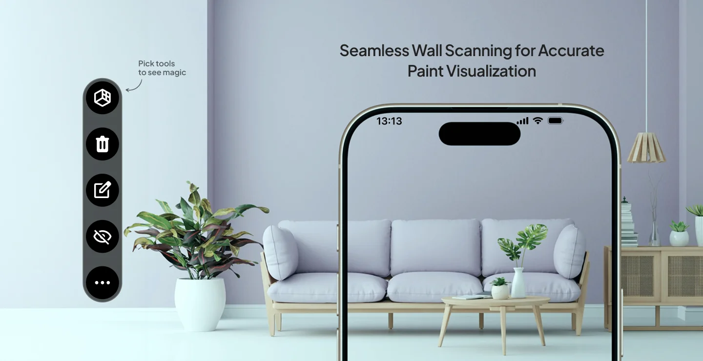 seamless wall screening